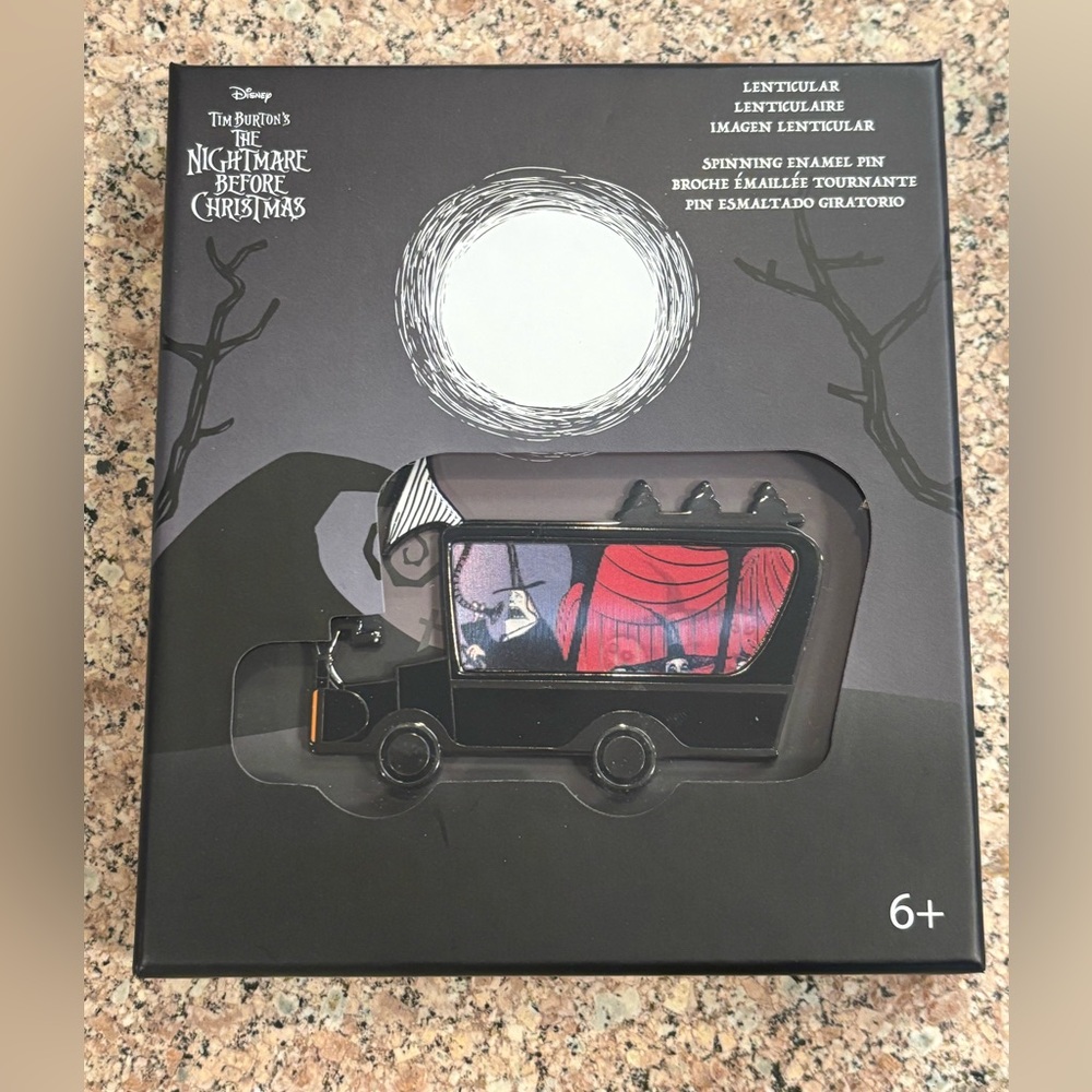 Loungefly Disney NBC Mayor-Mobile 3" Collector Box Lenticular Pin LE 2300